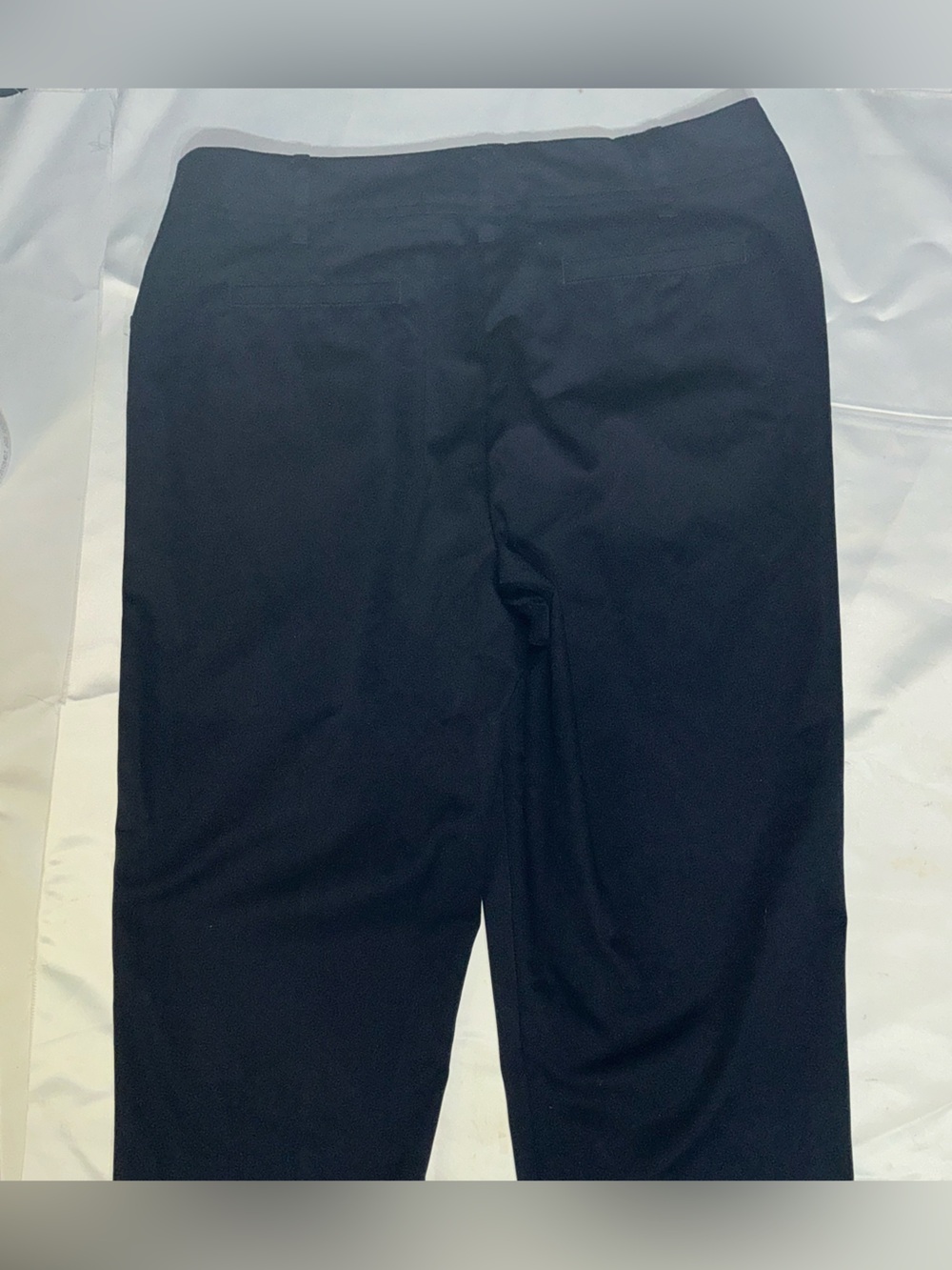 Lands' End Navy Chino Capri Pants Size 10 Petite Business Casual Crops